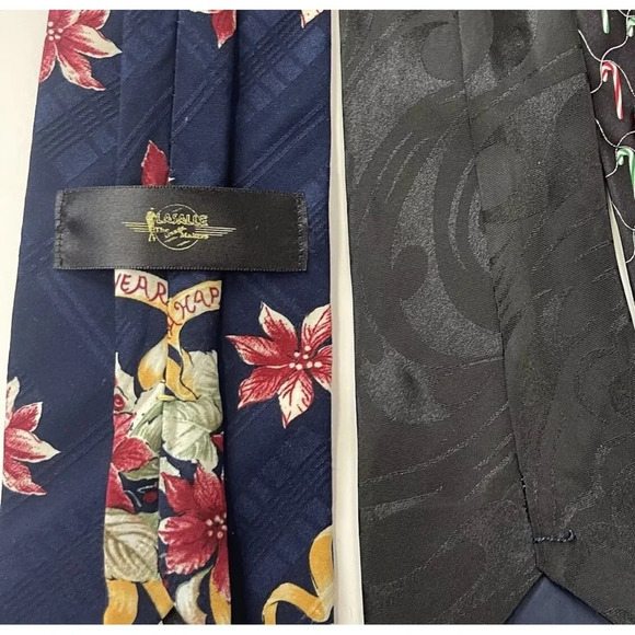 Holidays Mens Tie Necktie Multicolor Lot of 5 Christmas New Years St Patricks - Picture 5 of 7